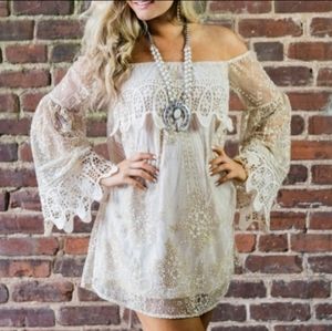 Large Southern Fried Chicks dress NWT